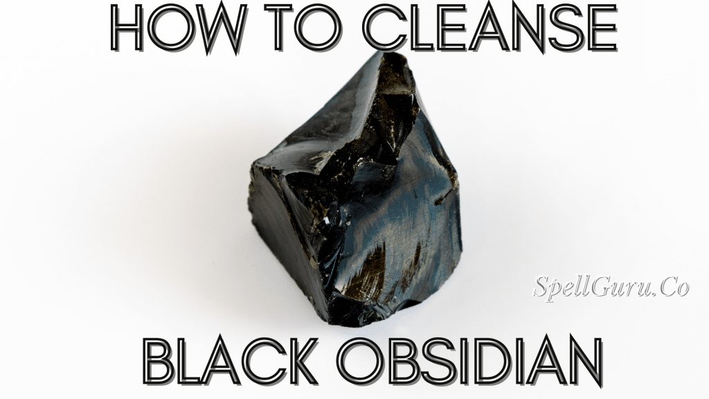 clear obsidian crystal