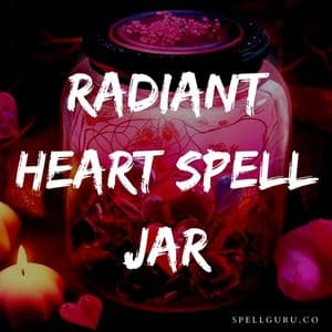 Radiant Heart Spell Jar