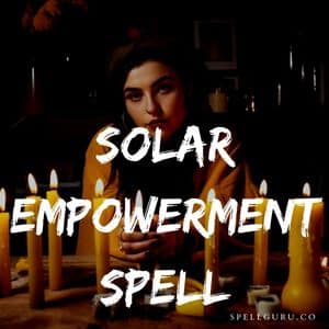 Solar Empowerment Yellow Candle Spell