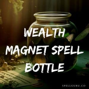 Wealth Magnet Spell Bottle