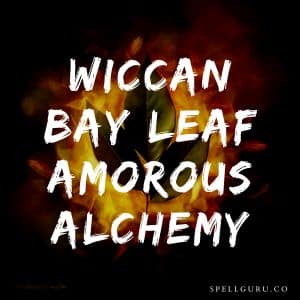 Wiccan Bay Leaf Amorous Alchemy