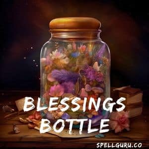 Blessings Bottle Spell Jar